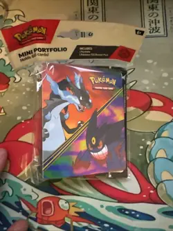 12x Lot Pokemon Phantasmal Flames Mini Portfolio Binder 1 Booster Pack - Image 3