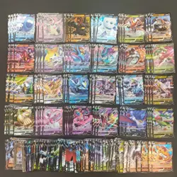 200*Lot Pokemon TCG S-Chinese RR V Tornadus/Necrozma/Salamence/Coalossal#33 KB72 - Image 1
