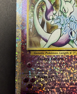 2002 Pokemon Mewtwo Reverse Foil Legendary Collection Oversized Box Topper - Image 5