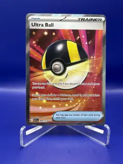 The Pokemon Company Pokemon TCG Ultra Ball Crown Zenith 264/217 Secret Rare Holo - Image 1