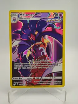 Pokemon Malamar TG06 Silver Tempest Trainer Gallery Ultra Rare Full Art Holo NM - Image 1