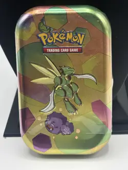 Pokemon Sealed 151 Tin Booster Packs TCG Scarlet & Violet Scyther Weezing Read - Image 1