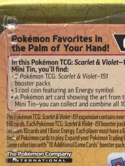 Pokemon Sealed 151 Tin Booster Packs TCG Scarlet & Violet Scyther Weezing Read - Image 3