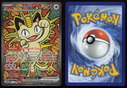 Meowth ex 121/088 Special Illustration Rare Perfect Order Pokemon English NM - Image 3