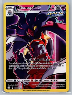 Malamar TG06/TG30 Silver Tempest Trainer Gallery Ultra Rare Pokemon NM - TCG TOY - Image 1
