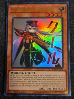 YuGiOh! - Sky Striker Ace - Roze RA05-EN133 Ultra Rare 1st Edition Near Mint - Image 1