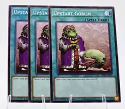 3x Upstart Goblin L26D-ENS07 (Common) 1st Ed - NM - Yu-Gi-Oh! - Image 1