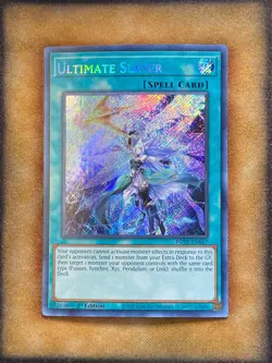 Yugioh Ultimate Slayer POTE-EN067 Secret Rare 1st Ed NM - Image 1