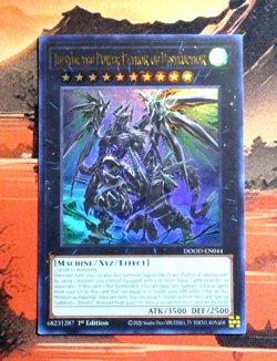 YuGiOh! Jupiter the Power Patron of Destruction DOOD-EN044 1st Edition NM UR - Image 1