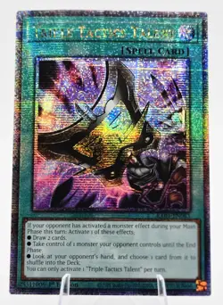 Triple Tactics Talent - RA01-EN063 - (Quarter Century Secret Rare) - Yu-Gi-Oh! - Image 1