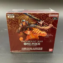 One Piece TCG OP-02 Paramount War Booster Box ENGLISH - Image 1