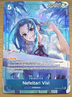One Piece Nefeltari Vivi Character Blocker Bandai EB03-024 Heroines Edition - Image 1