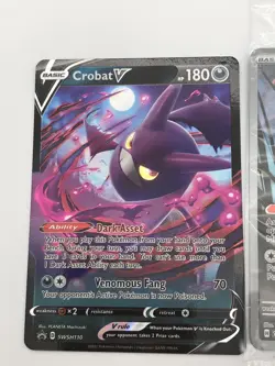 Pokemon Lot Of 4 Mix Cards Crobat, Flutter Mane, Mewtwo V Star, Urshifu V - Image 2