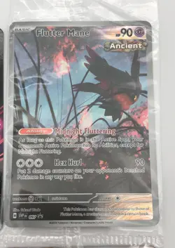 Pokemon Lot Of 4 Mix Cards Crobat, Flutter Mane, Mewtwo V Star, Urshifu V - Image 3