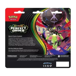 Pokemon Trading Card Game: Mega Evolution Perfect Order 3-Booster Blister NEW - Image 2