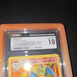 Pokemon Charizard CGC 10 003/034 Classic Holo Trading Card Game 2023 - Image 3