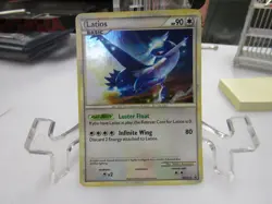 Latios HGSS11 Cosmo Holo Black Star Promo Pokemon Card NM - Image 1