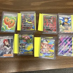 Pokemon Card lot, 8 Ultra rares , All pulled from packs. Gorgeous shape! New Set - Image 1