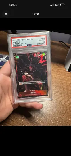 PSA 10 Ace Sabo Vivi shanks Bonney ONE PIECE Card - Image 2