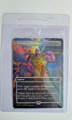 Thanos MTG Swords to Plowshare PSA Card & Magazine May 2026 Magic The Gathering - Image 2