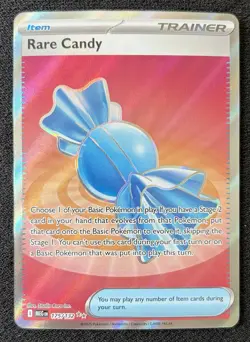 Pokemon TCG Mega Evolution Trainer Holo Card 175/132 Rare Candy - Image 1