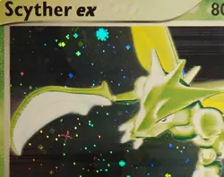 Pokemon Scyther ex 102/109 Ultra Rare Holo Foil 2003 Ruby & Sapphire Card - Image 1