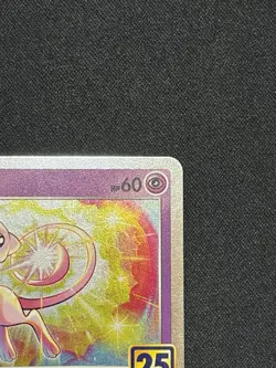 Pokemon Card Japanese Mew 25th Anniversary Holo 002/028 NM - Image 3