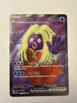 Jynx EX 191/165 Ultra Rare 2023 Pokemon 151 MEW EN Full Art Card NM - Image 1