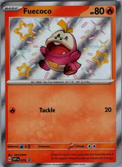 Fuecoco Promo SV: Scarlet & Violet Promo Cards 079 NM - Image 1