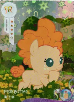 PEAR BUTTER SR HY06-SR-014L2 Proxy My Little Pony CCG Collectible Card - Image 1