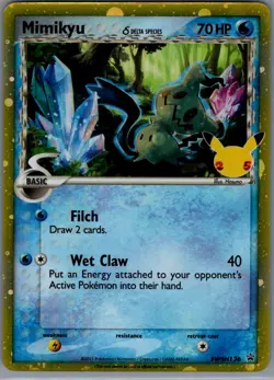 Mimikyu (Delta Species) Promo SWSH: Sword & Shield Promo Cards SWSH136 NM - Image 1