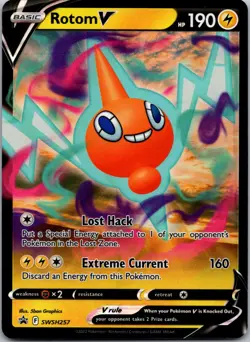 Rotom V SWSH: Sword & Shield Promo Cards SWSH257 NM - Image 1