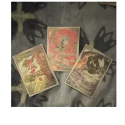 Lot of 3 illustration rare cards from White Flare - Image 1