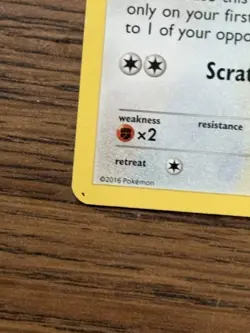 Pokemon Team Siege Meowth 88/114 Non-holo ,lightly Played Common Card - Image 2