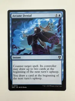 Arcane Denial MTG Magic the Gathering Card NM Near Mint DRC - Image 1