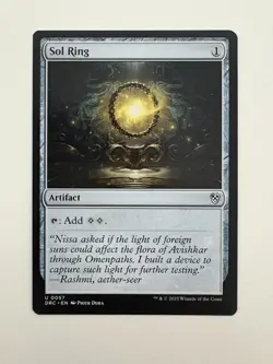 Sol Ring MTG Magic the Gathering Card NM Near Mint DRC - Image 1