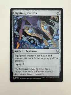 Lightning Greaves MTG Magic the Gathering Card NM Near Mint DRC - Image 1