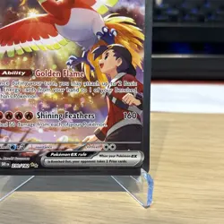Pokemon TCG Ethans Ho-Oh EX Sir Destined Rivals Holo Card 230/182 English - Image 5