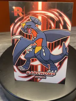 Garchomp - Cracked Ice Holo - Team Rocket Card Database - Pokemon Card - Image 1