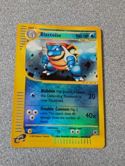 Pokemon TCG Expedition Blastoise Reverse Holo Card 36/165 - Image 1