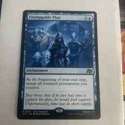 Unstoppable Plan Regular - Aetherdrift MTG-NM - Image 1