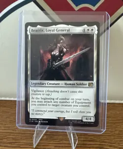 MTG Beatrix, Loyal General (FIN) Universes Beyond Final Fantasy R 0554 - Image 1