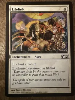 Lifelink 18/249 2010 M10 MTG Magic The Gathering - Image 1