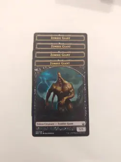 (4) Zombie Giant *PLAYSET* Token Battlebond Regular NM MTG - Image 1