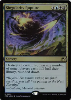 Singularity Rupture - FOIL - R Edge of Eternities 228 - MTG - Image 1