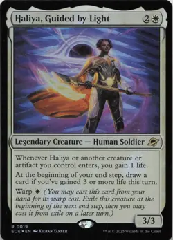 Haliya, Guided by Light - FOIL - R Edge of Eternities 19 - MTG - Image 1