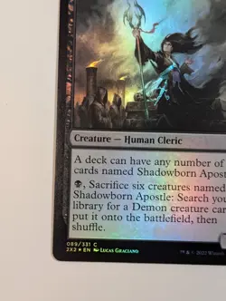 MTG - 1x Shadowborn Apostle - Double Masters 2 - NM - Foil - Magic The Gathering - Image 5