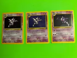 TRIO OF POKEMON CARDS- HAUNTER BASE SET 1 HOLO VINTAGE CARD 2 OTHER CARDS COOL!! - Image 3