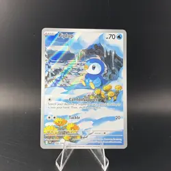 Piplup ME02: Phantasmal Flames #098/094 Holo Illustration Rare Pokemon Card - Image 1