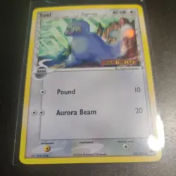 Pokemon Card - Seel Dragon Frontiers 62/101 Reverse Holo Common Stamped - Image 3
